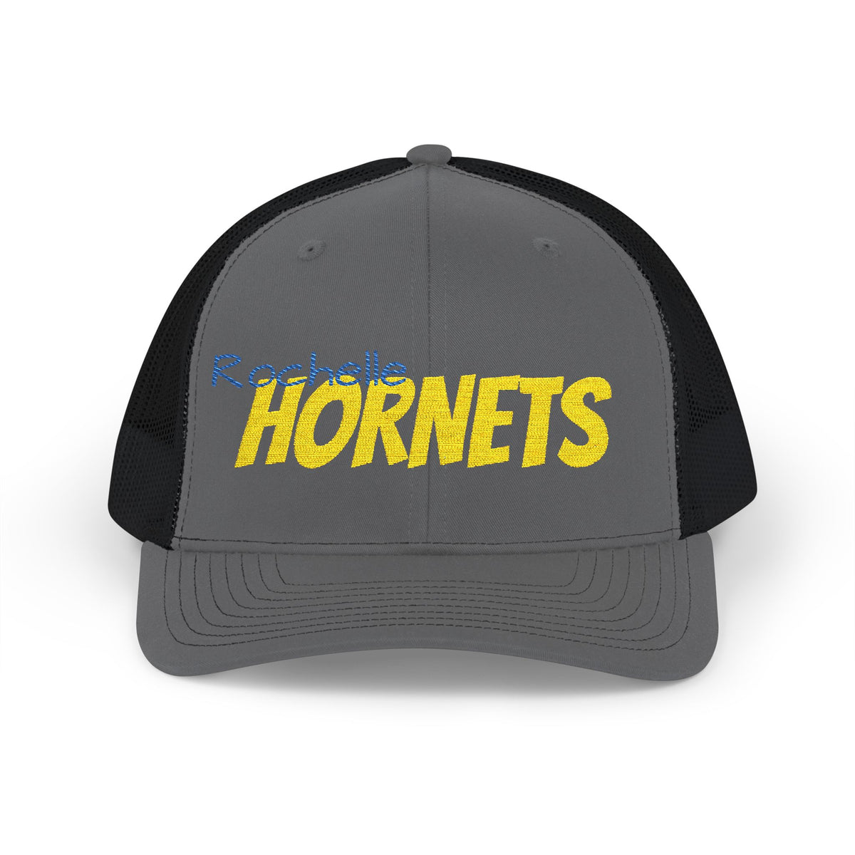 Rochelle Hornets Trucker Cap – Retro Team Baseball Snapback