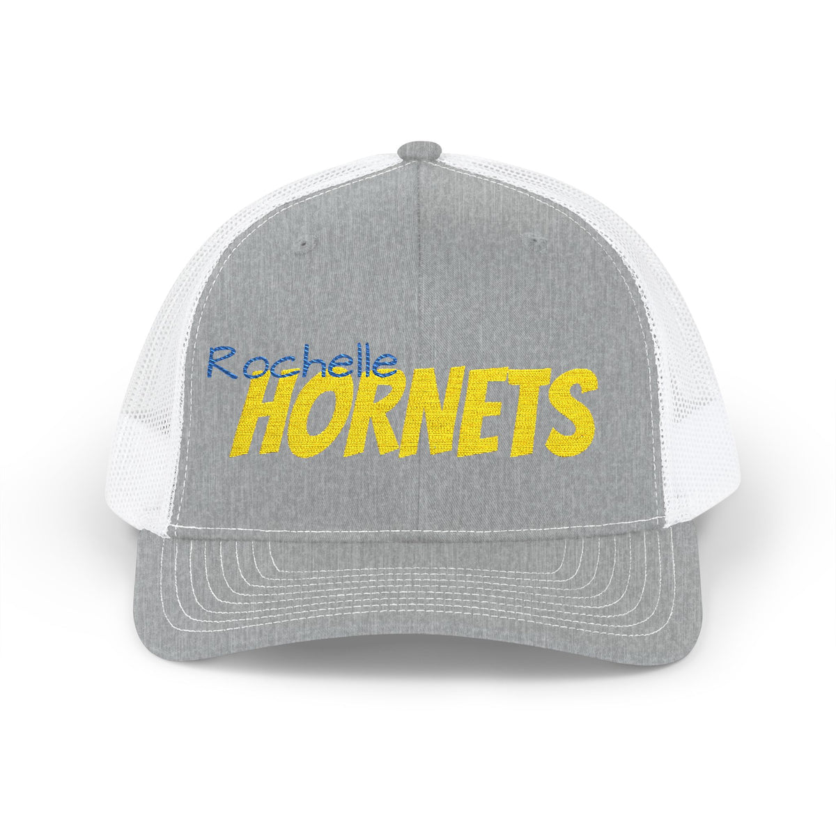 Rochelle Hornets Trucker Cap – Retro Team Baseball Snapback