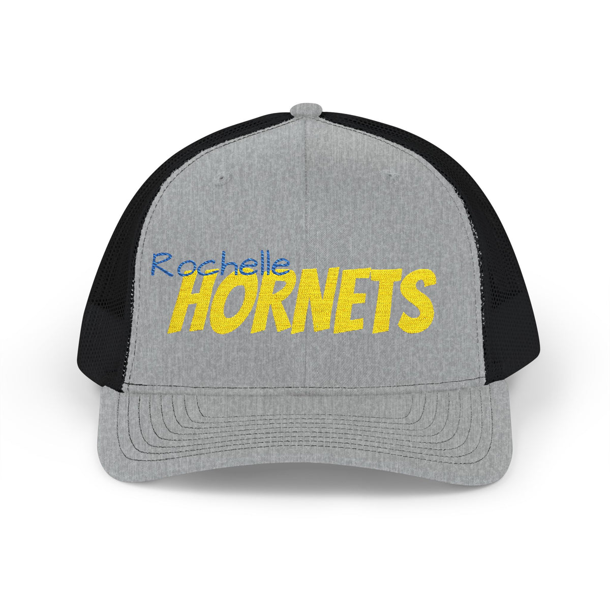 Rochelle Hornets Trucker Cap – Retro Team Baseball Snapback