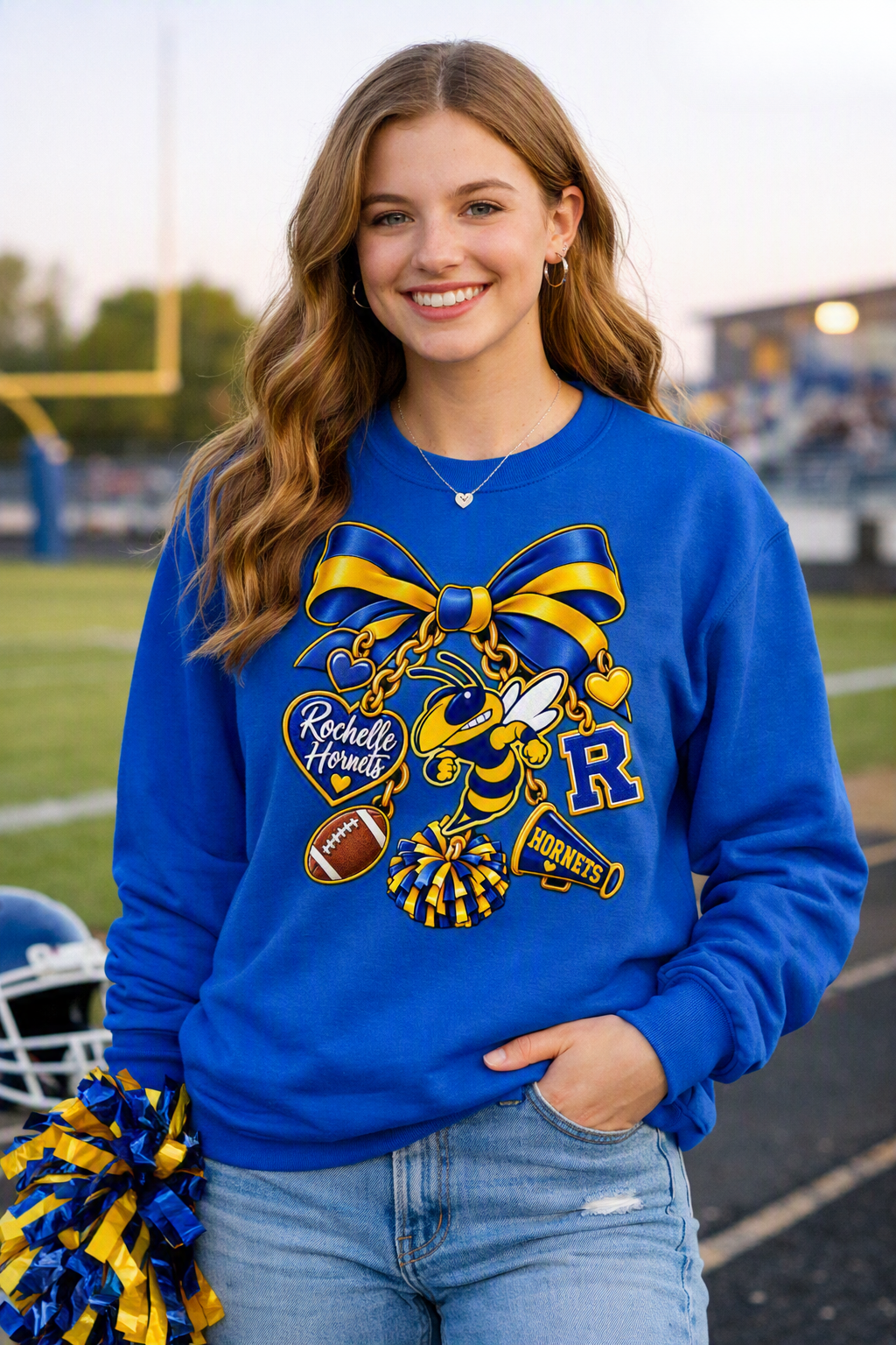 Bow sweatshirt